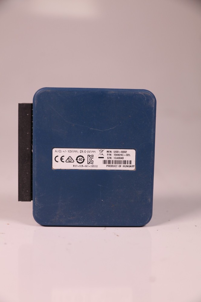 National Instruments NI USB-6002 Data Acquisition Device, Multifunction DAQ