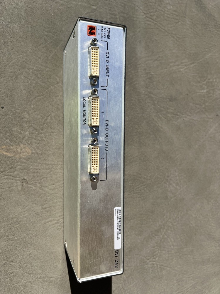 Used Extron DVI DA Series DVI Distribution Amplifier DVI DA2