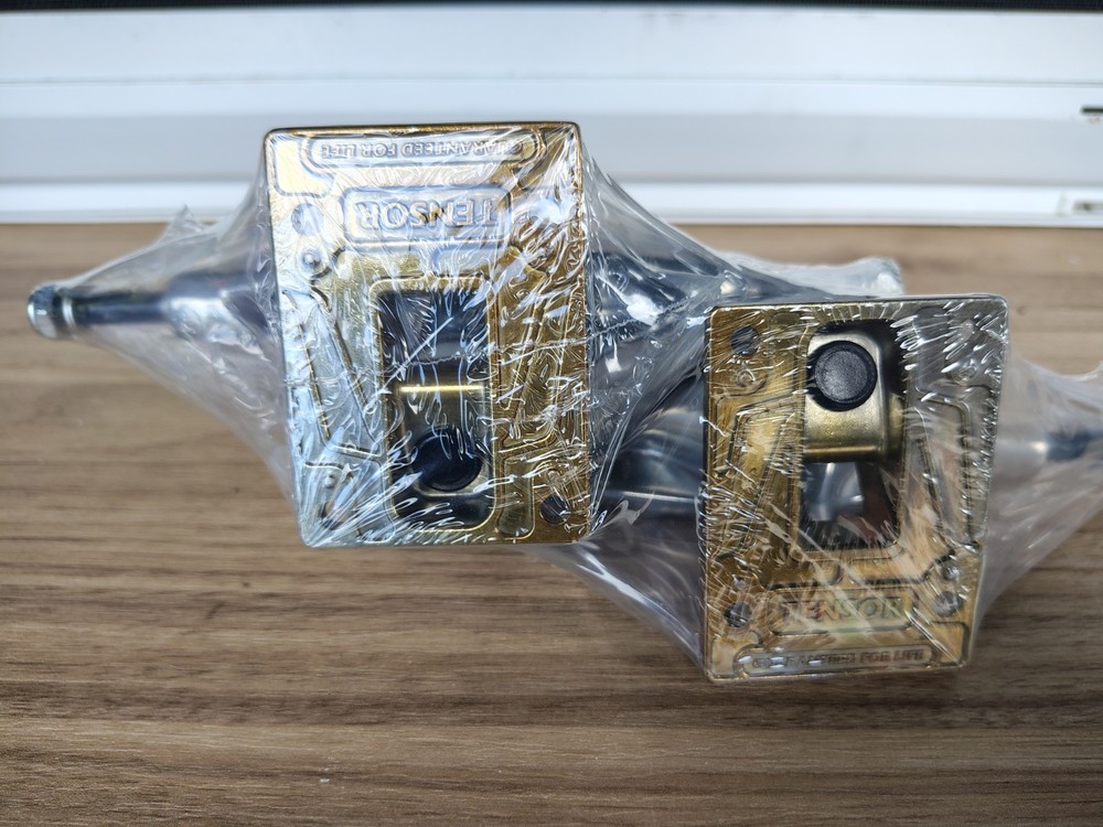 NEW Tensor Skateboard Trucks With Hazard Wheels