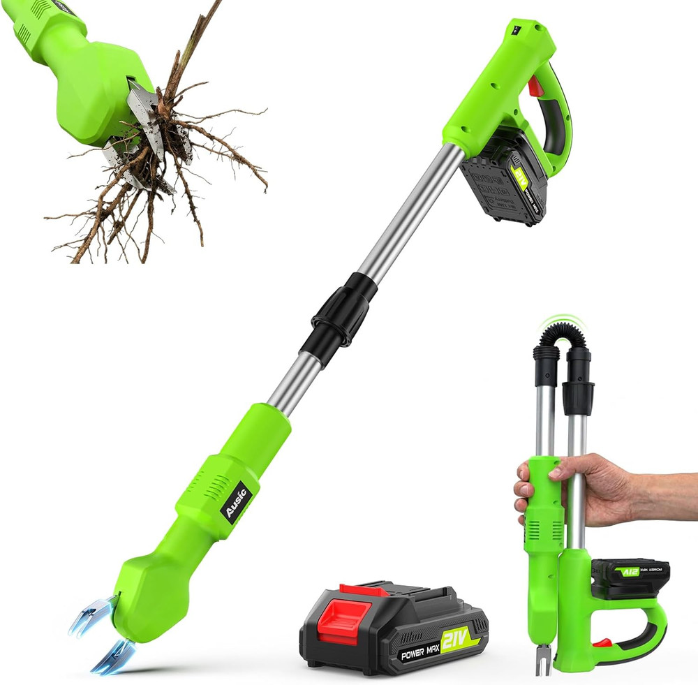 Electric Weed Puller with Long Handle - Efficient Garden Weed Removal Tool