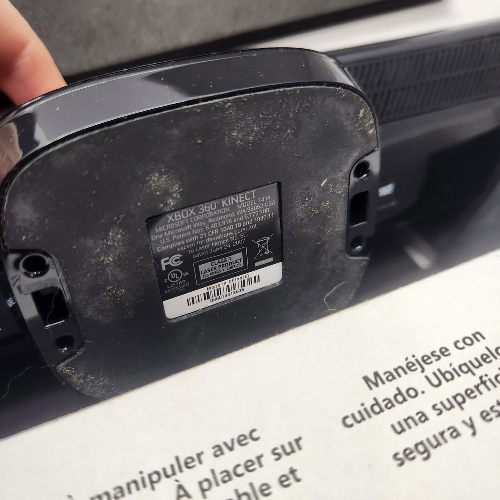 Microsoft Xbox 360 Kinect Sensor Bar with 1 Game Bundle Mass Effect 3 Steelbook