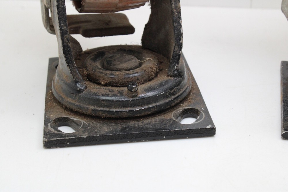 (2) Mac Tools 6" x 2" Tool Box Caster Wheel With Lever Lock