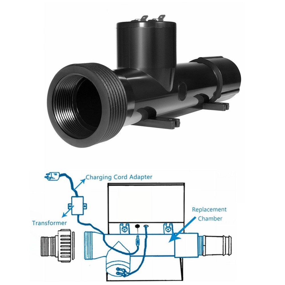 4CH4002-R Swimming Pool Ionizer Replacement Chamber for Power Ionizer System