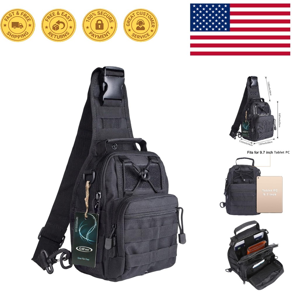 Lightweight Hiking Backpack with Adjustable Straps and Multiple Pockets