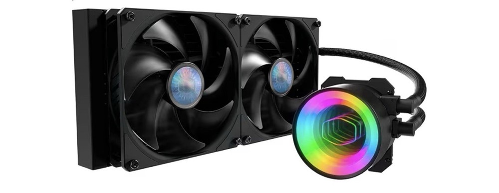 MasterLiquid ML240 Mirror 240mm ARGB Dual Pump 3rd Gen A3