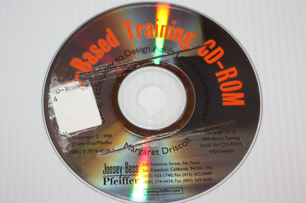 Using Technology to Design Adult Learning-M. Driscoll-Web Based Training CD-Rom