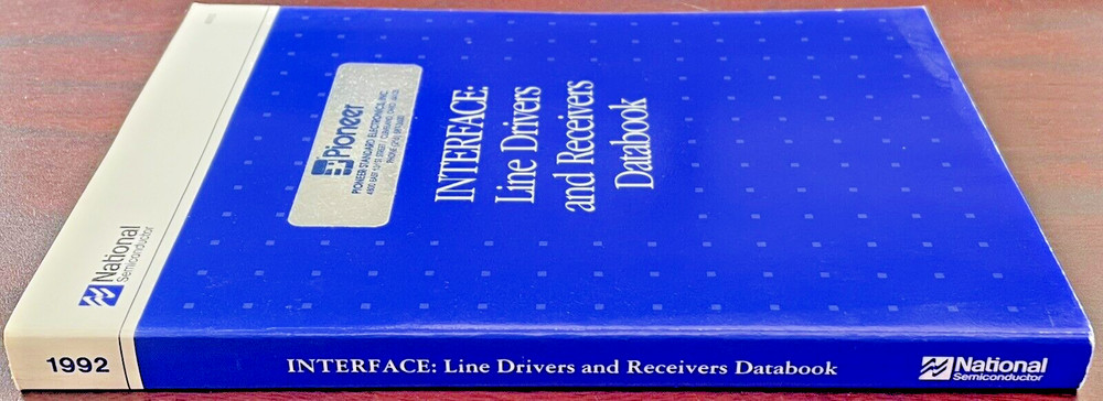 NATIONAL SEMICONDUCTOR 1992 Line Drivers and Receivers Databook, NICE