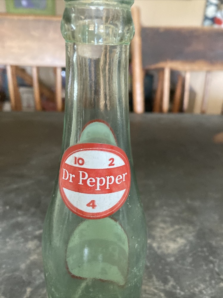 Vintage Dr Pepper Bottle 10 2 4