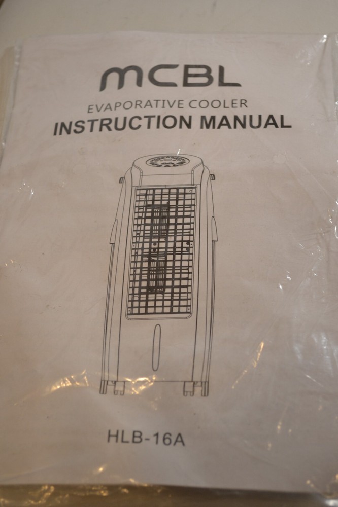 MCBL HLB-16A REMOTE & Instruction Manual