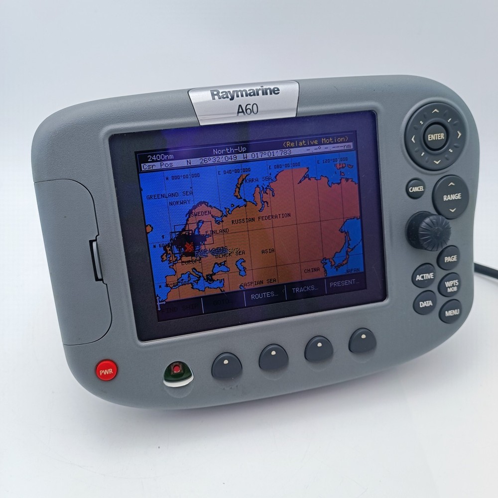 Raymarine A60 MFD Sonar Color Display Chartplotter GPS E33026 Navionics CF