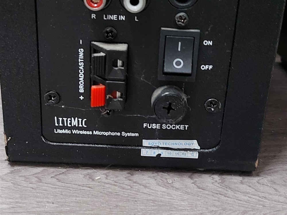 ⭐️⭐️⭐️⭐️⭐️ LiteTouch LiteMicA Wireless Microphone Presentation Speaker System