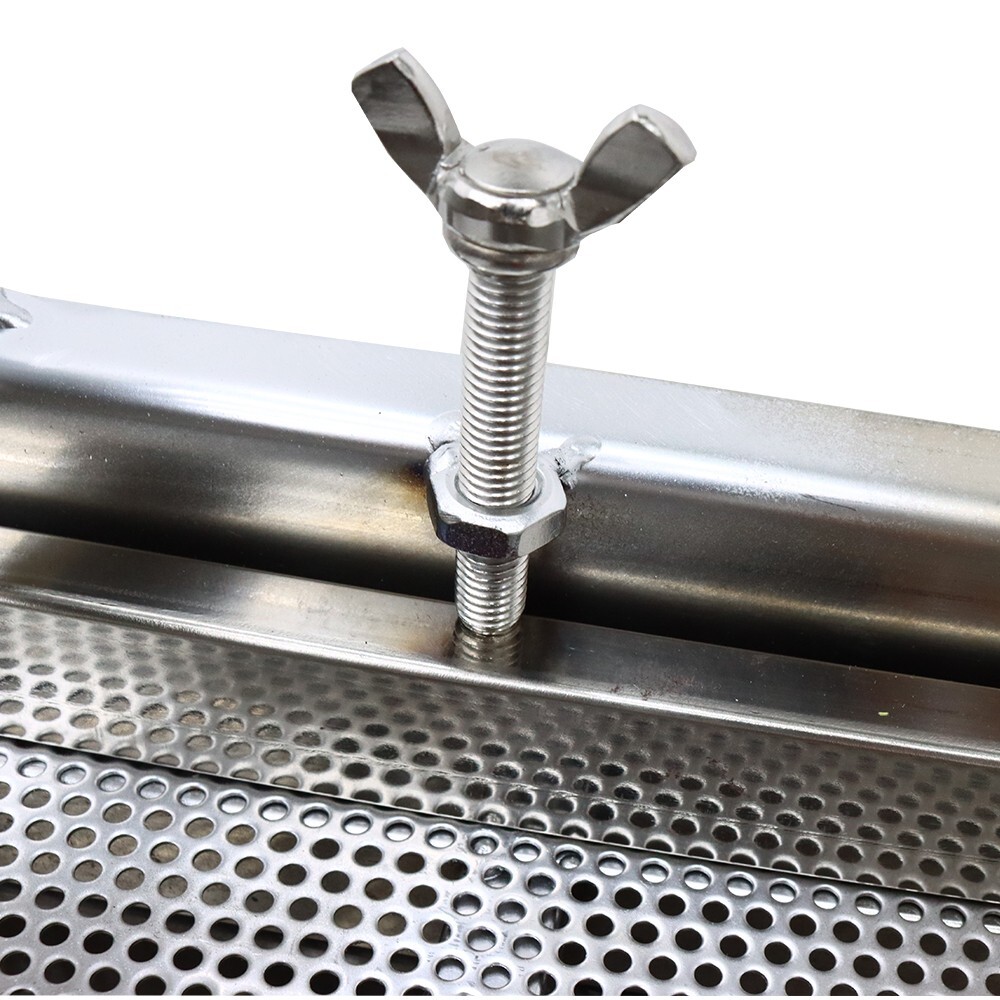 3mm Screen Stainless Steel Linear Vibrating Screen Shaker Single Layer 110V