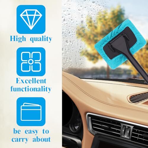 Car Window Cleaner, Car Windshield Cleaner Tool, Windshield Cleaner Inside