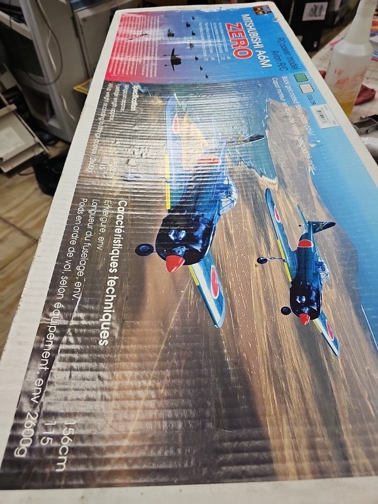 Mitsubishi A6M ZERO Arf RC AIRPLANE