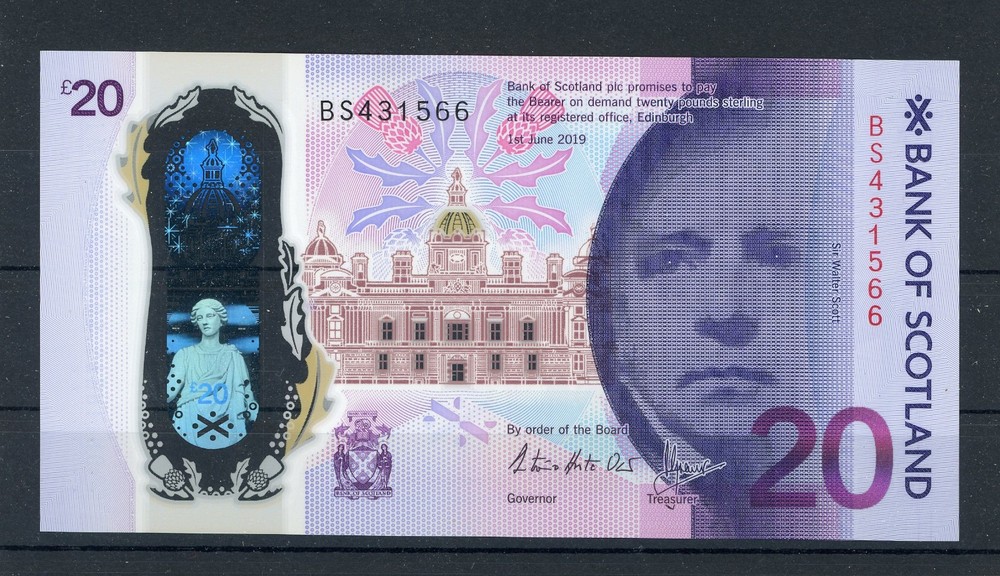 Scotland 20 Pound Banknote 2019 / Polymer .............................2/31475