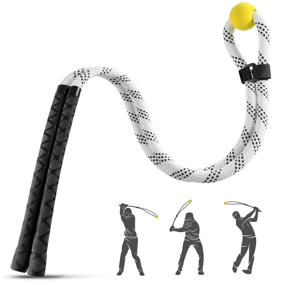 Golf Rope Swing Trainer, Golf Tyro Posture Corrector Professional Golf Traini...