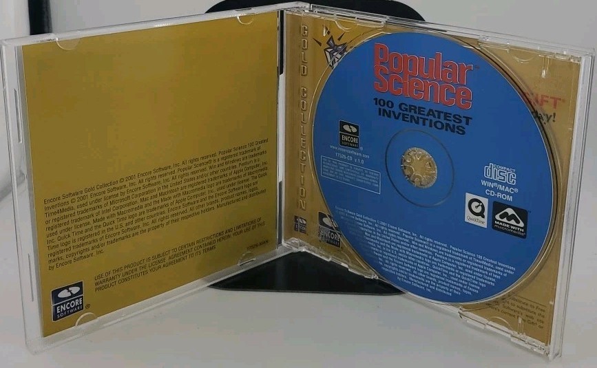 Popular Science 100 Greatest Inventions CD-ROM