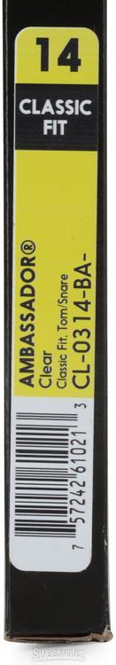 Remo Ambassador Classic Clear Drumhead - 14"