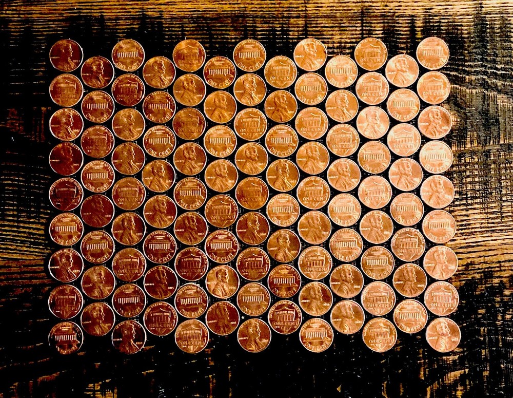 Penny Tile Interlocking Copper Sheet Round 9x7 Mosaic Kitchen Backsplash Tile