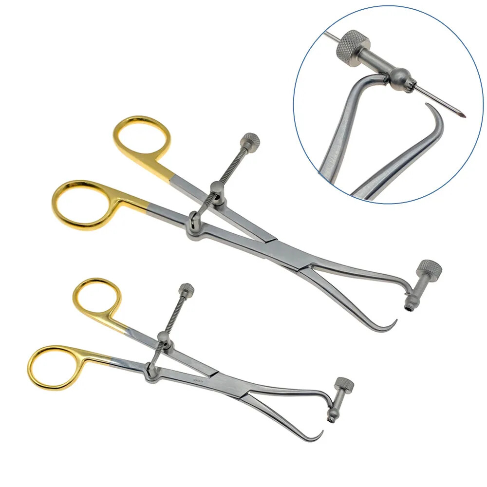 Bone Reduction Forceps with Drill Guide Orthopedic Bone Plate Holding Forceps