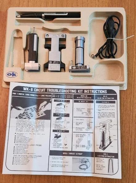 OK W-8 CIRCUIT TROUBLESHOOTING KIT W/INSTRUCTIONS UNTESTED