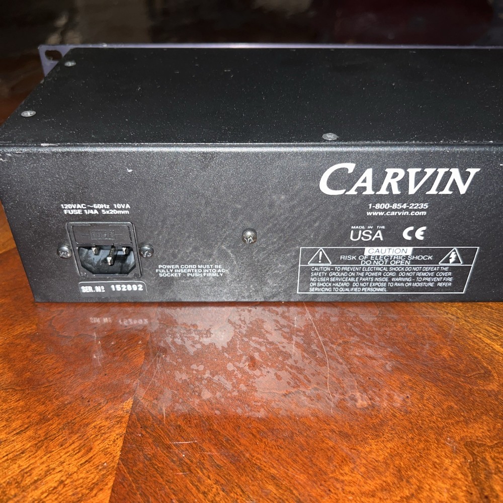 Carvin EQ2015 Stereo 2/3 Octave Graphic Equalizer