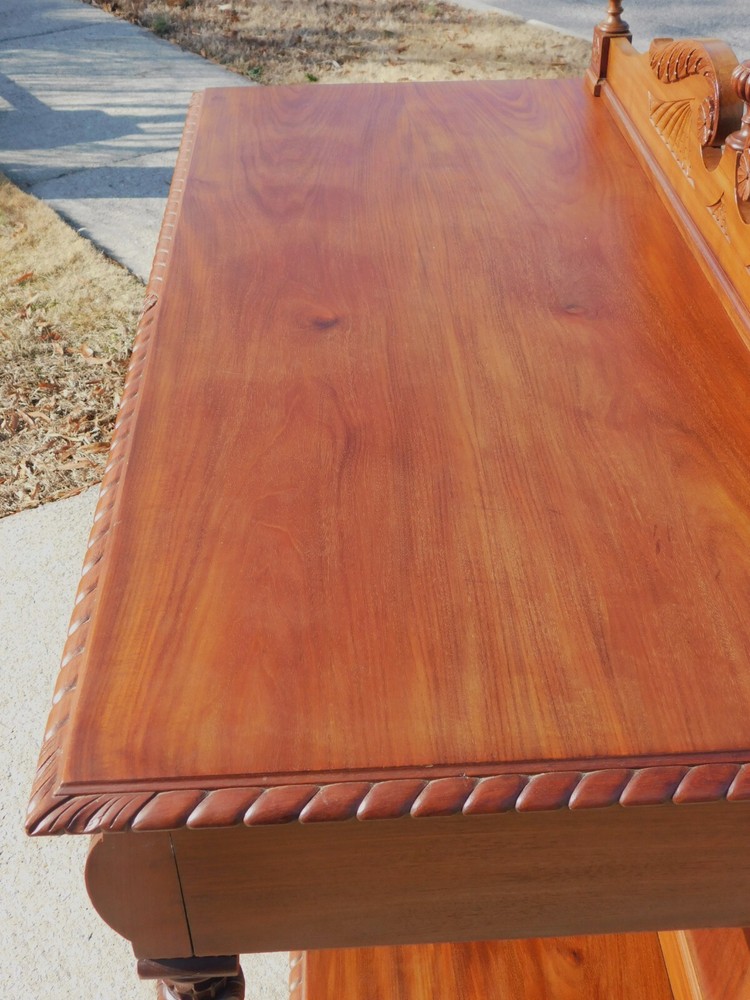 Federal Style Mahogany Server Sideboard Buffet circa 1910-20