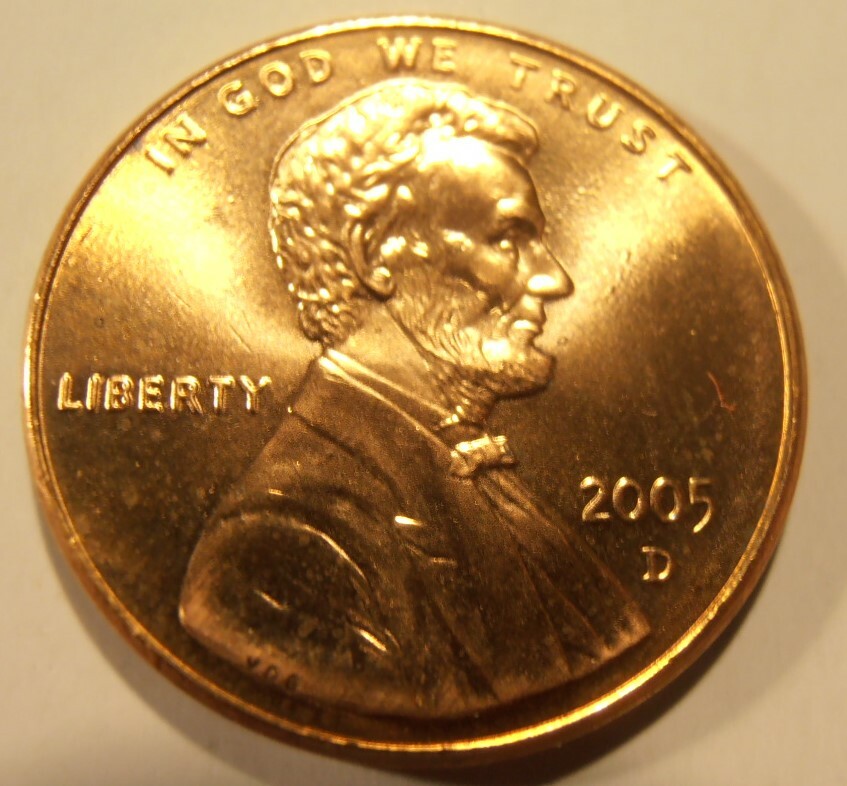 2005 D LINCOLN CENT - BU from a nice roll, FREE SHIPPING