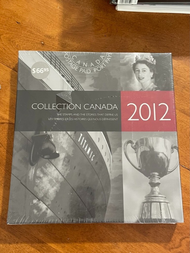 2012 Canada Post Office Annual Stamp Collection sealed with all stamps