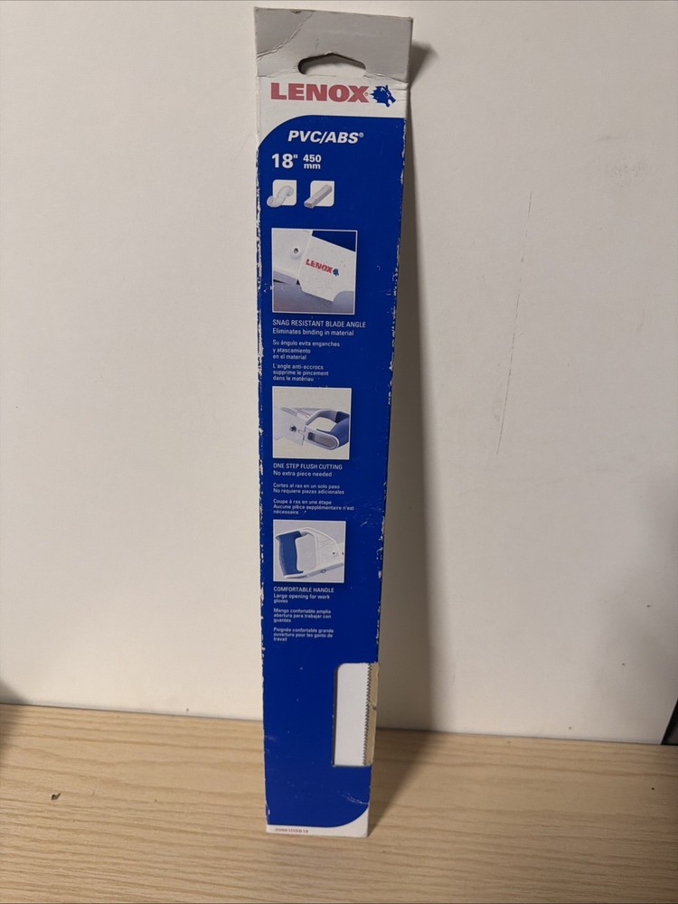 New LENOX PVC/ABS 18" Replacement Saw Blade. Blade Only