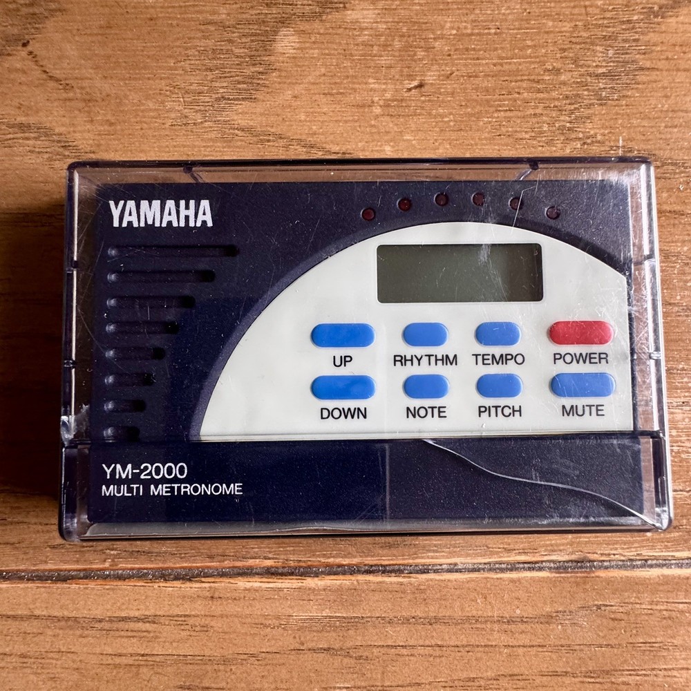 Yamaha metronome vintage YM 2000 Multi Metronome YM-2000 Metronome Navy