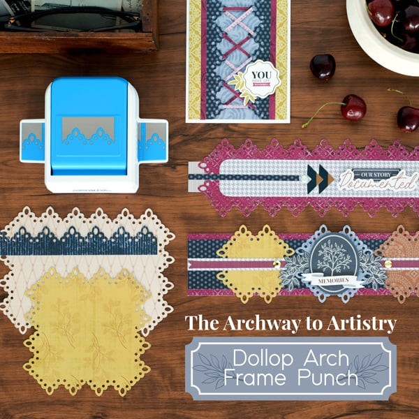 Creative Memories - Dollop Arch Frame Punch