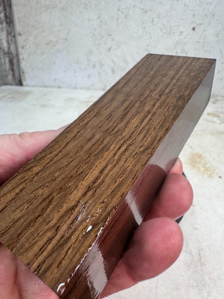 Stabilized Bog Oak Knife Block | SBO 132
