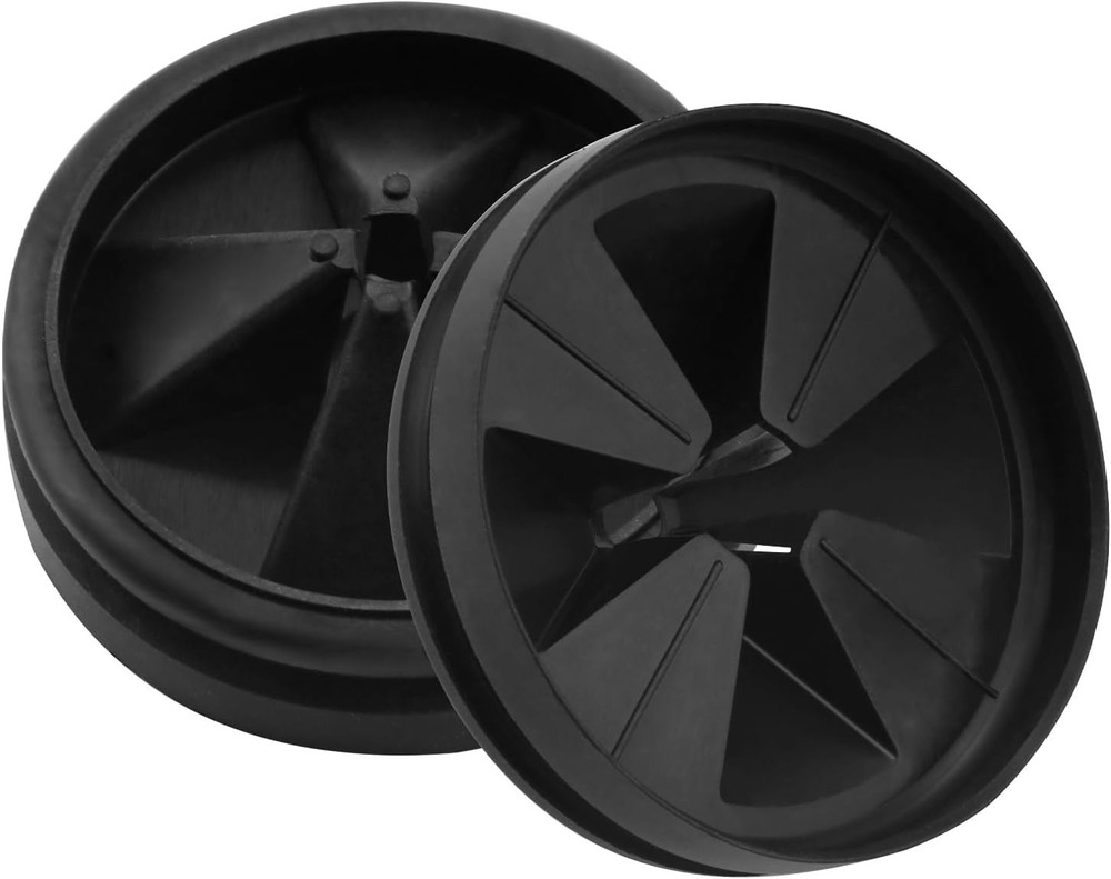 Garbage Disposal Splash Guards, 2-Pack Upgraded for InSinkErator Black 2 Pack