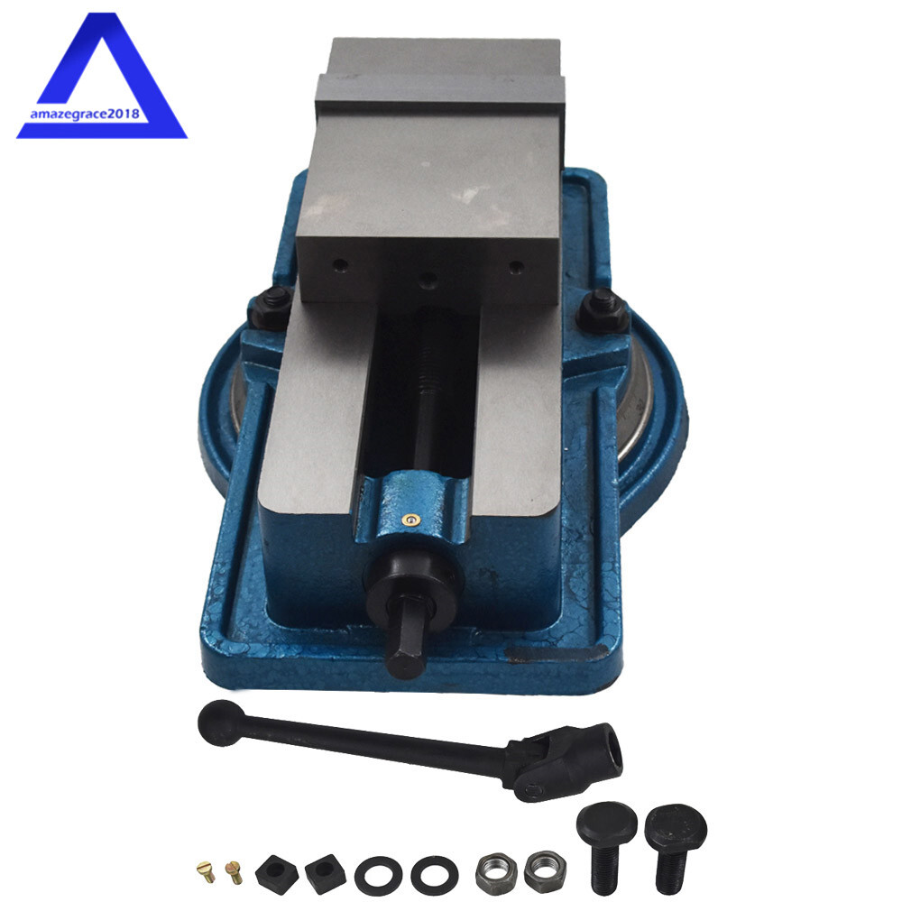 4 Inch Lockdown Vise Precision CNC Milling Machine Bench Clamp Vice With Base