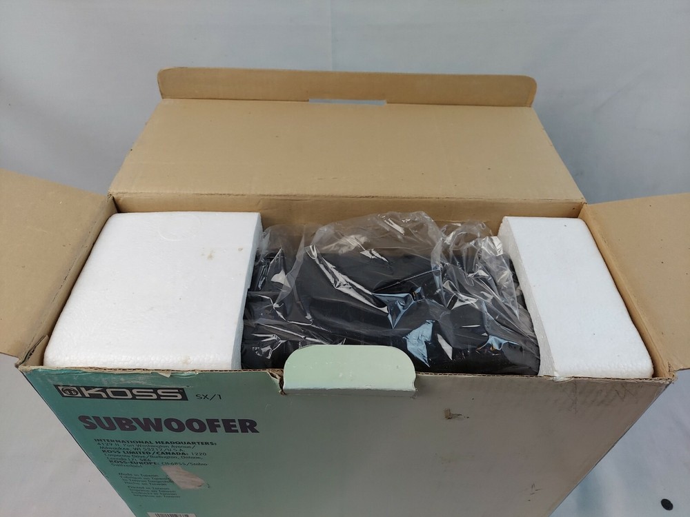 Koss SX-1 Powered Subwoofer for PC/Computer EB-4923