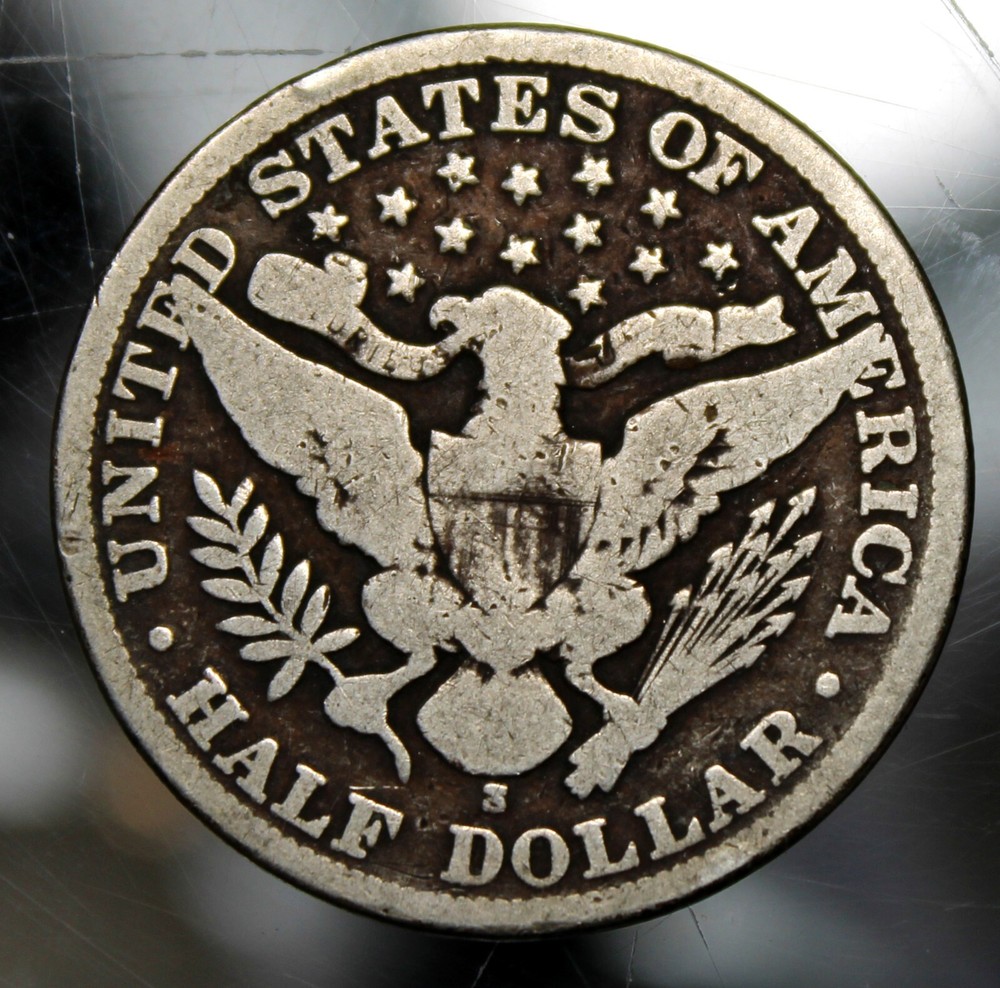 1901 S Barber Half Dollar - Good !!