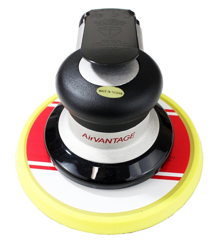 AirVANTAGE Industrial Grade Random Orbital Air Sander Non-Vacuum With Low-Pro...