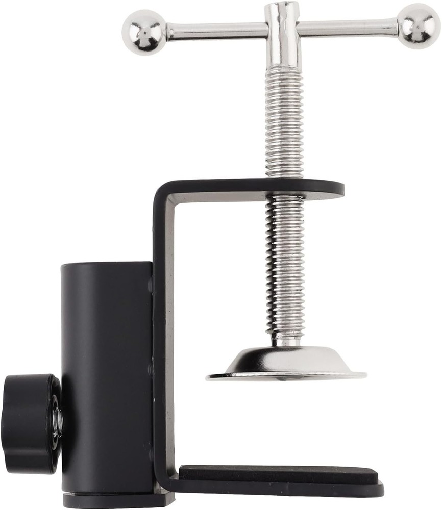 Adjustable Super C Clamp Desk Clamp - Solid Steel Construction for Workstation