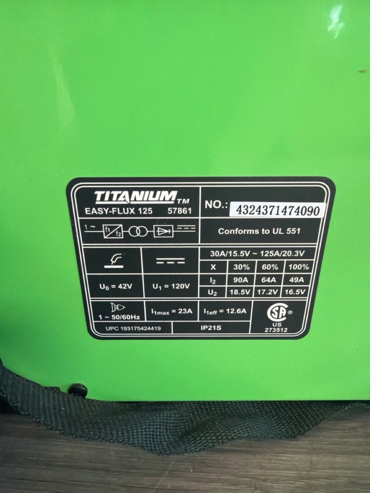 TITANIUM POWER FLUX 125 (PSO040067)
