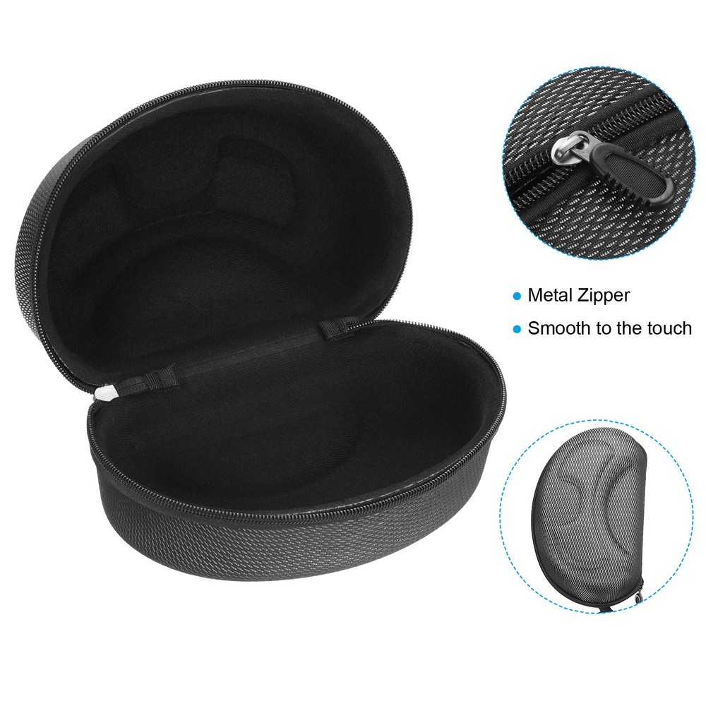 Ski Goggle Bag & Case, EVA Glass Case Box with Microfiber Goggle Pouch