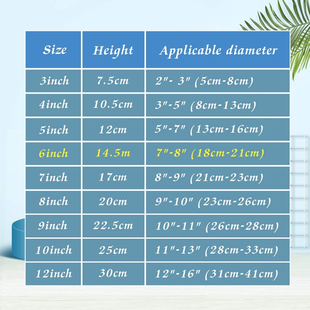 6 Inch Black Display Easel Stands Plate Holder 12 Pack