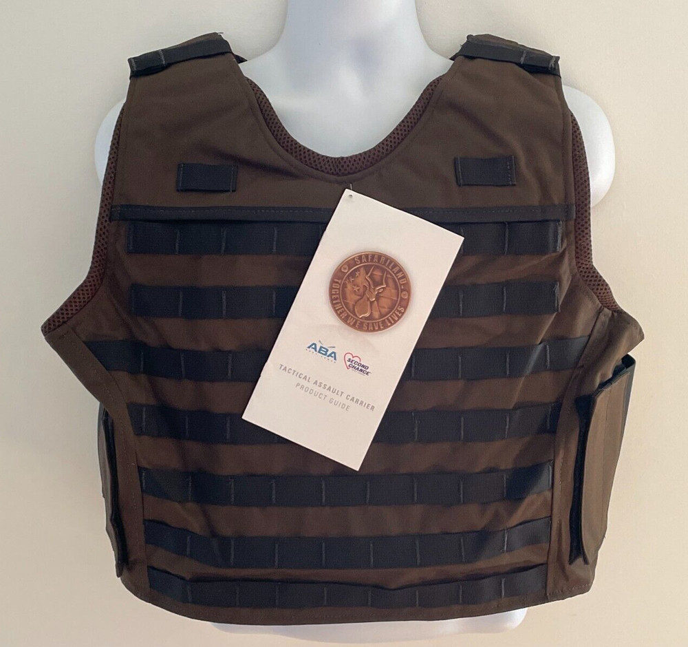 SECOND CHANCE Standard Tactical Armor Carrier Side OpenS/M 2016-2015 Brown Molle