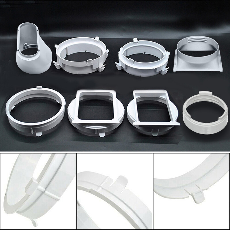 Exhaust Duct Interface for Air Conditioner Exhaust Hose Tube Connector 15cm Dia