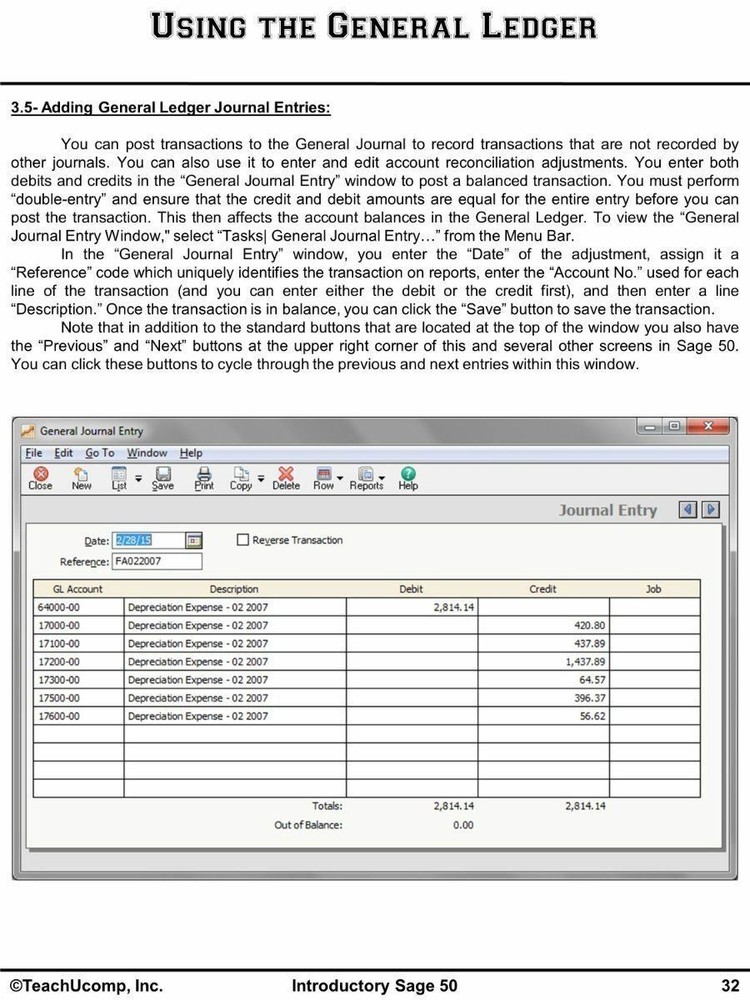 NEW! SAGE 50 Accounting v. 2015 Video Training Tutorial DVD and Digital Course