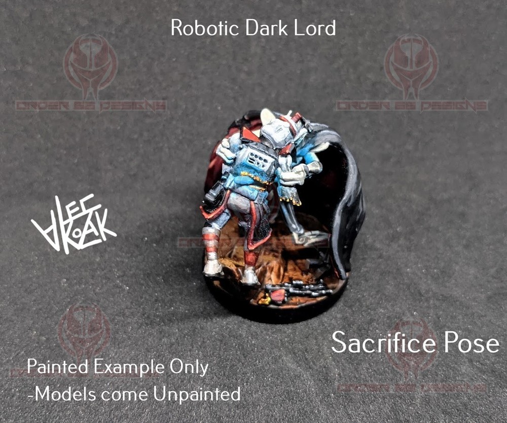 Star Wars Legion 3d printed General Grevious - Sacrifice Pose - unpainted
