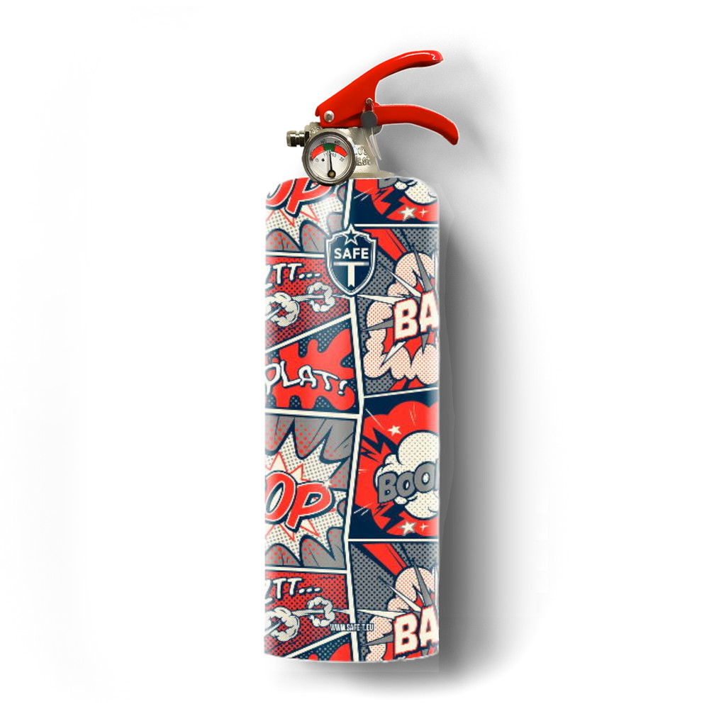 CHIC FIRE - Design Fire Extinguisher - BOOM BANG - Fully functional - ABC