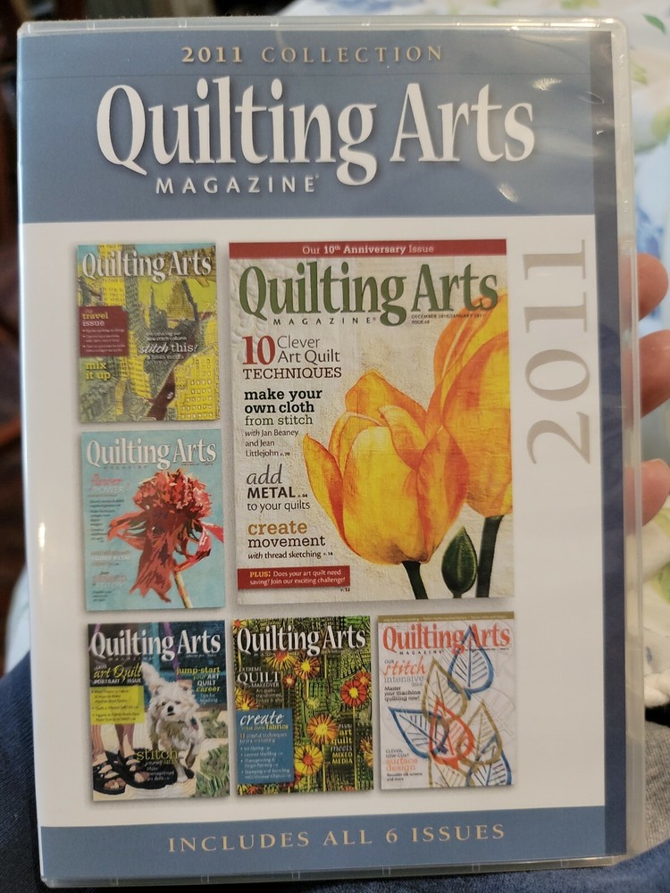 Quilting Arts Magazine 2011 Collection (CD-ROM)  6 issues