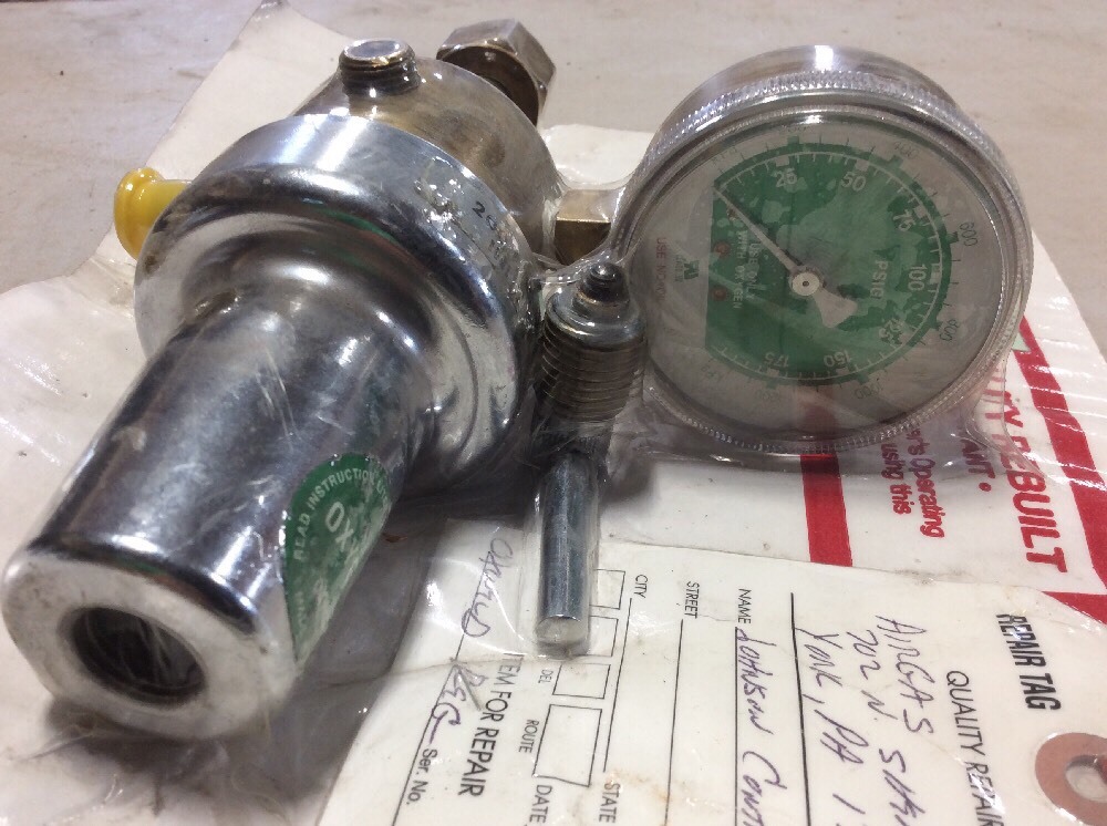 Linde R-76 Oxygen Regulator Fresh Rebuild
