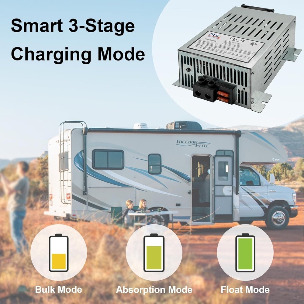 Replacement for DLS 55 Amp Converter Charger Power Supply